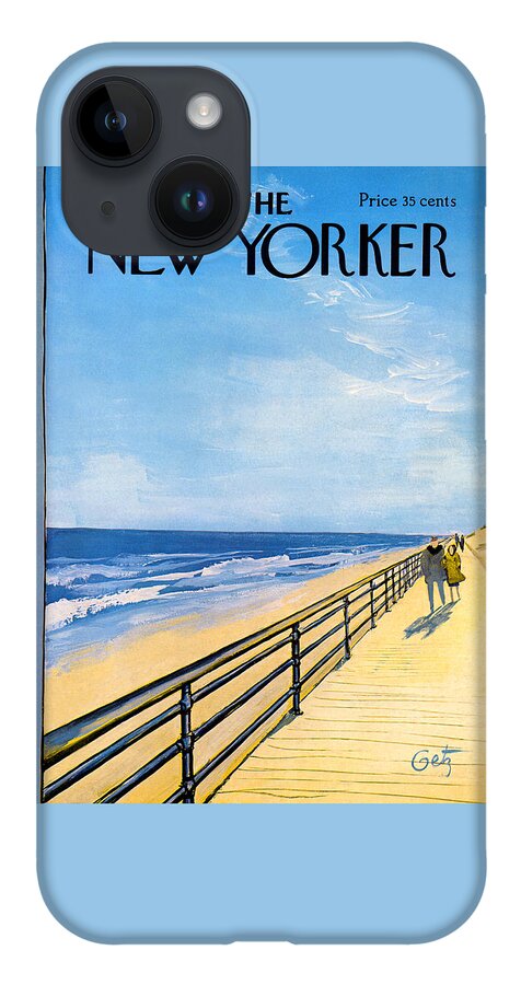 The New Yorker Cover - April 1st, 1967 iPhone 14 Case