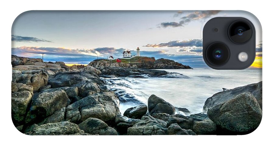 Maine iPhone Case featuring the photograph The Nubble by Steve Brown