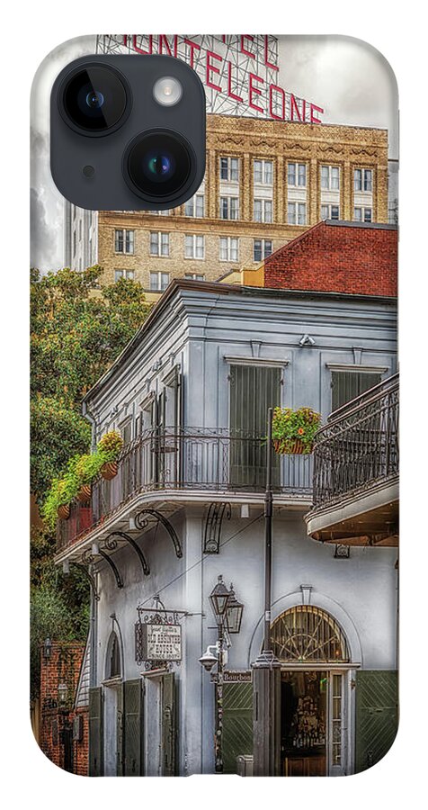 Old Absinthe House iPhone 14 Case featuring the photograph The Old Absinthe House by Susan Rissi Tregoning