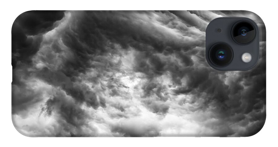 Storm Clouds iPhone Case featuring the photograph The push back by Charles McCleanon