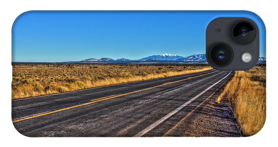 Flagstaff Az iPhone 14 Case featuring the photograph The Road to Flagstaff by Harry B Brown