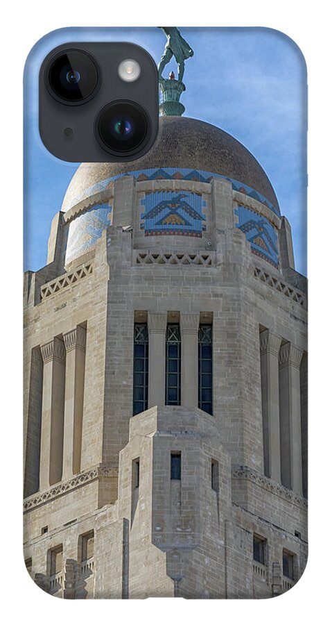 Lincoln Nebraska iPhone 14 Case featuring the photograph The Sower by Susan Rissi Tregoning
