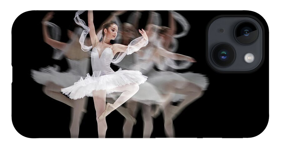 Ballet iPhone 14 Case featuring the photograph The Swan Ballet dancer by Dimitar Hristov