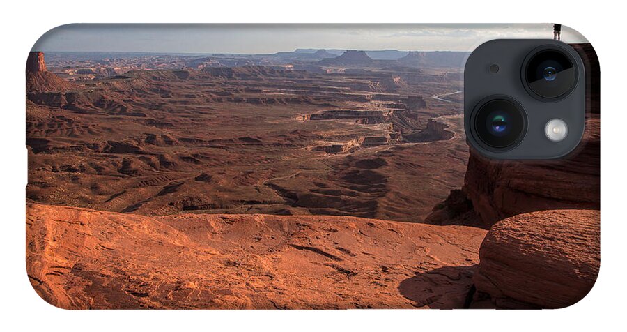 Utah iPhone 14 Case featuring the photograph The Vast Lands by Jim Garrison