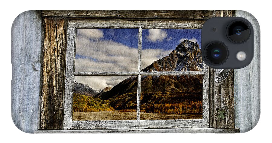 Window iPhone 14 Case featuring the photograph Through the Window of the Past 2 by Fred Denner