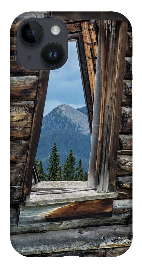 Window iPhone 14 Case featuring the photograph Tilted by Denise Bush