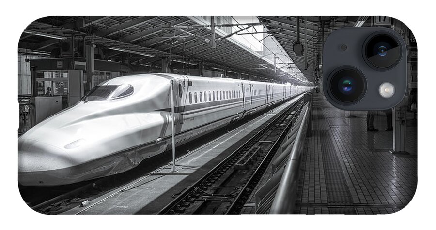 Tokyo iPhone 14 Case featuring the photograph Tokyo to Kyoto, Bullet Train, Japan by Perry Rodriguez