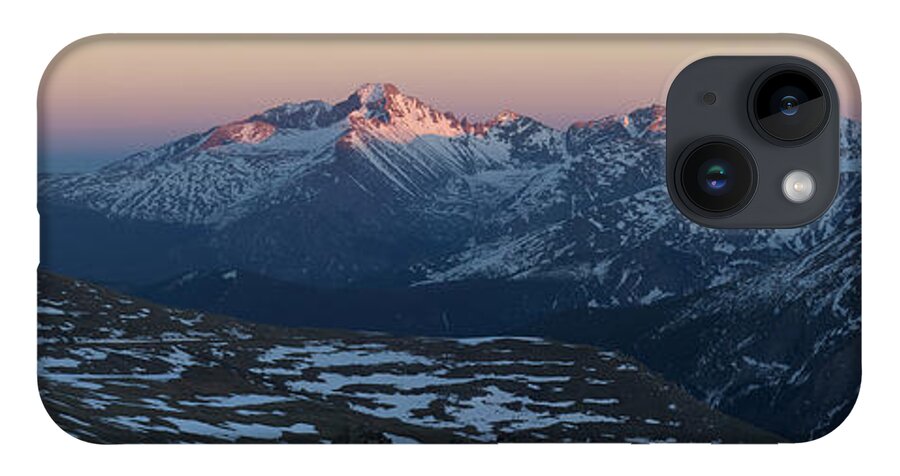Trail iPhone Case featuring the photograph Trail Ridge Road Sunset Panorama by Aaron Spong