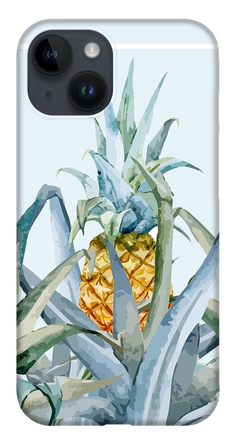 Summer iPhone 14 Case featuring the painting Tropical Feeling by Mark Ashkenazi