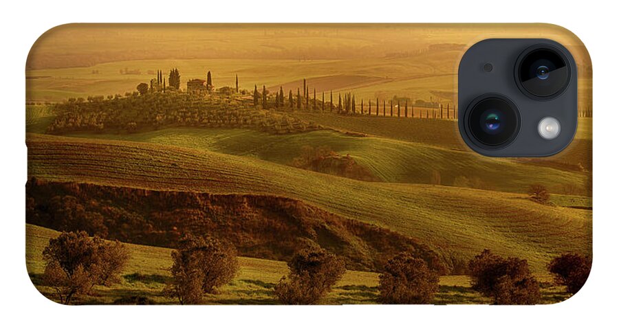 Tuscany iPhone 14 Case featuring the photograph Tuscan Villa by Rob Davies