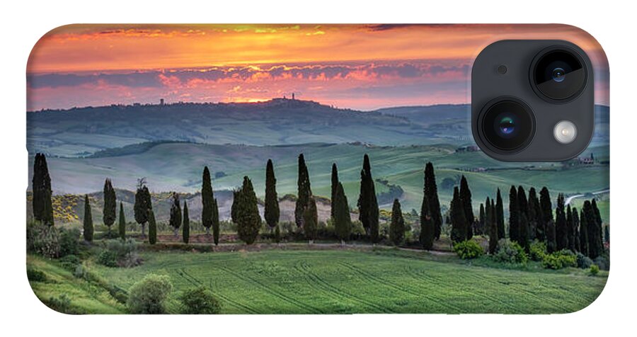  iPhone 14 Case featuring the photograph Tuscany Morning by Greg Waddell