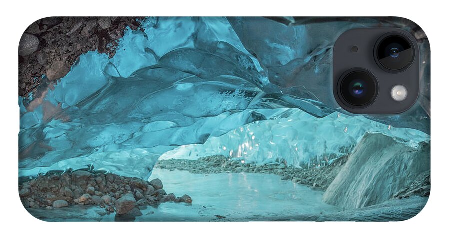Ice Caves iPhone 14 Case featuring the photograph Under The Glacier by David Kirby