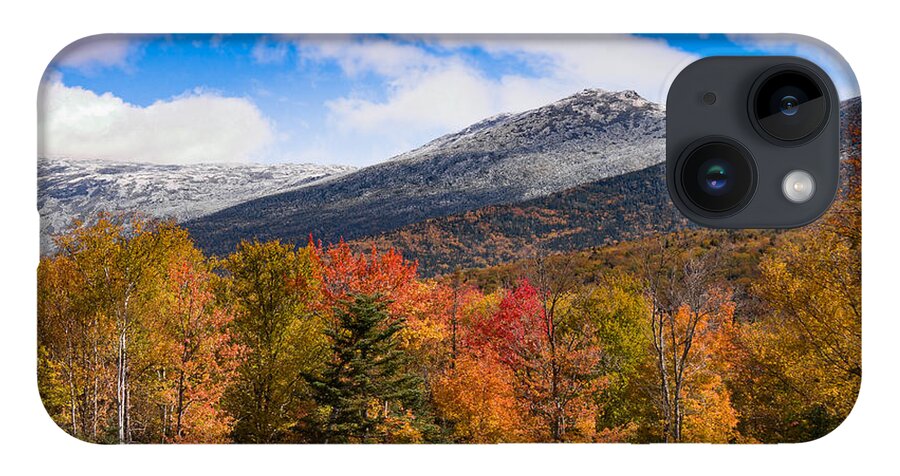 Jefferson Notch Road iPhone 14 Case featuring the photograph View of the presidential mountains by Jeff Folger