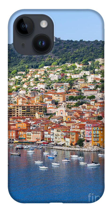 Villefranche-sur-mer iPhone 14 Case featuring the photograph Villefranche-sur-Mer view on French Riviera 5 by Elena Elisseeva