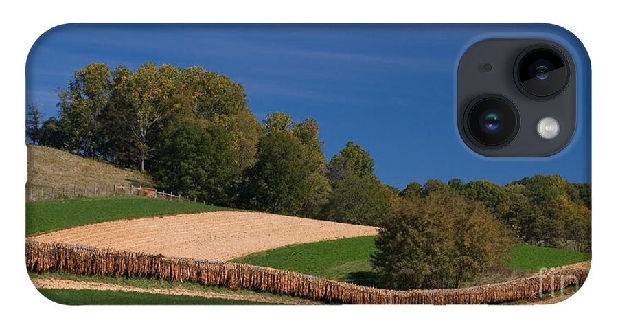 Virginia iPhone 14 Case featuring the photograph Virginia Tobacco Farm by T Lowry Wilson
