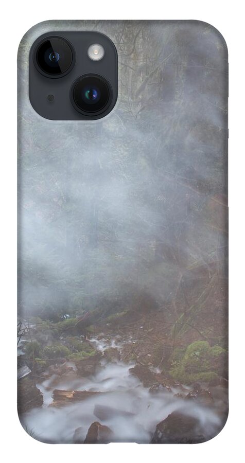 Wahkeena Mist iPhone 14 Case featuring the photograph Wahkeena Mist by Dylan Punke