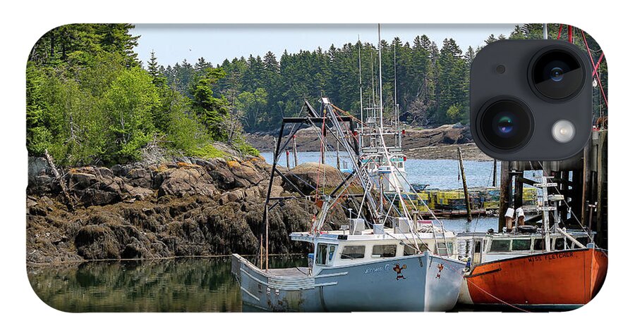 New Brunswick iPhone 14 Case featuring the photograph Waiting for the Tide by Holly Ross