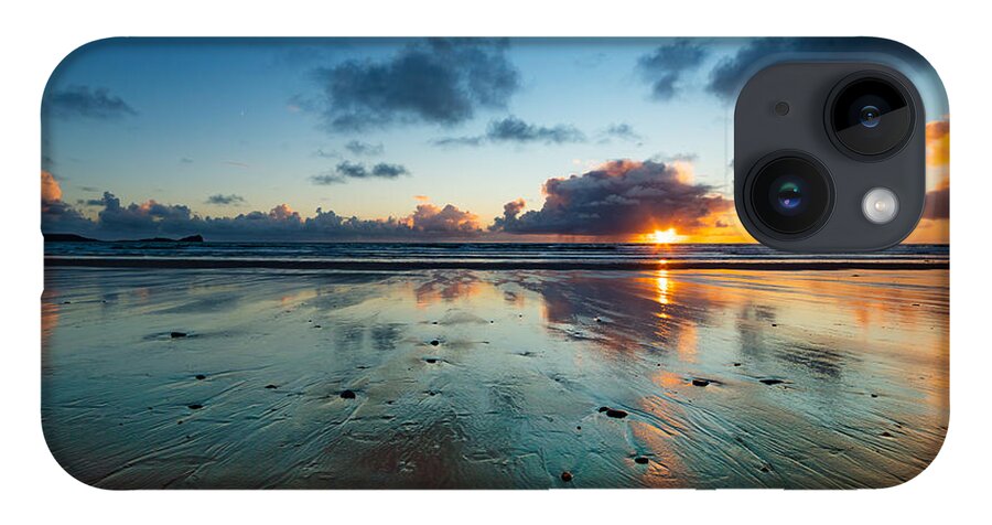 Beach iPhone 14 Case featuring the photograph Wales Gower Coast Summer by Minolta D