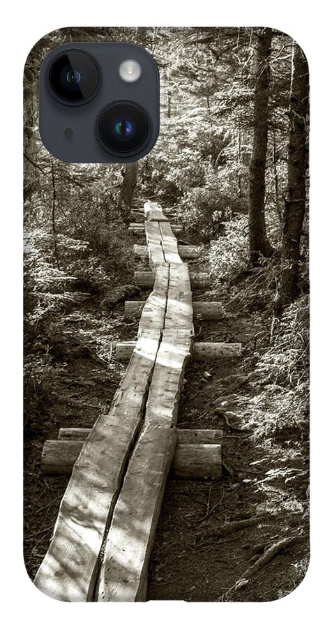 Path iPhone 14 Case featuring the photograph Walk With Me by Holly Ross