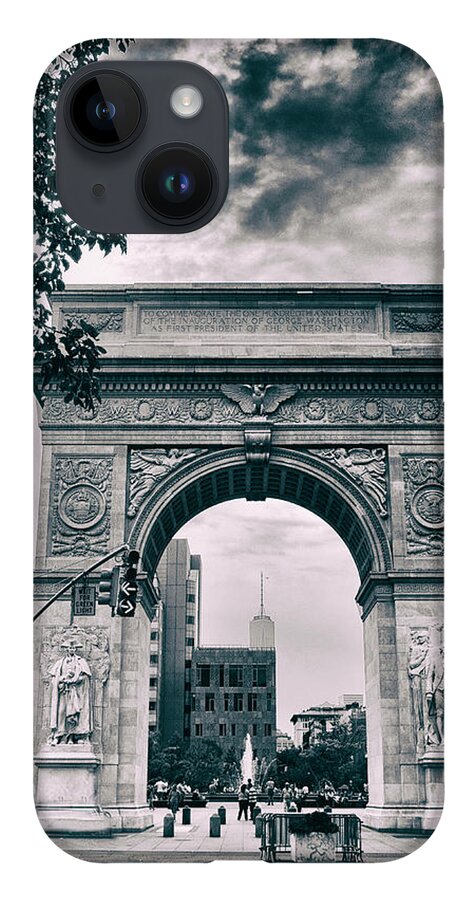 Architecture iPhone Case featuring the photograph Washington Square Arch by Jessica Jenney