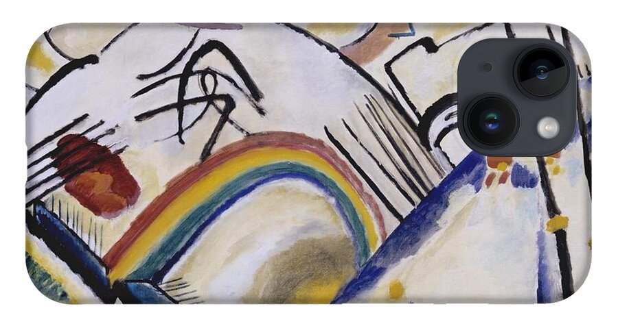 Wassily Kandinsky 1866�1944  Cossacks Cosaques iPhone Case featuring the painting Wassily Kandinsky by Cossacks Cosaques