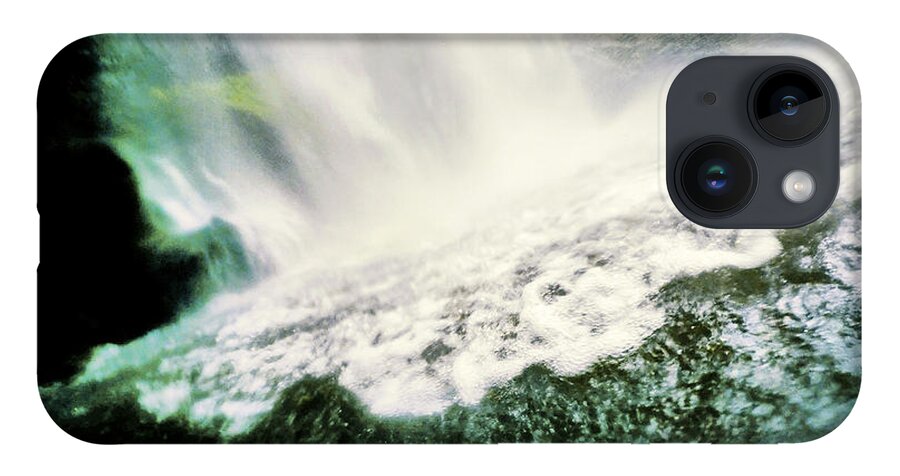 Landscape. Waterfall iPhone 14 Case featuring the photograph Waterfall Dream 2 by Michael Blaine
