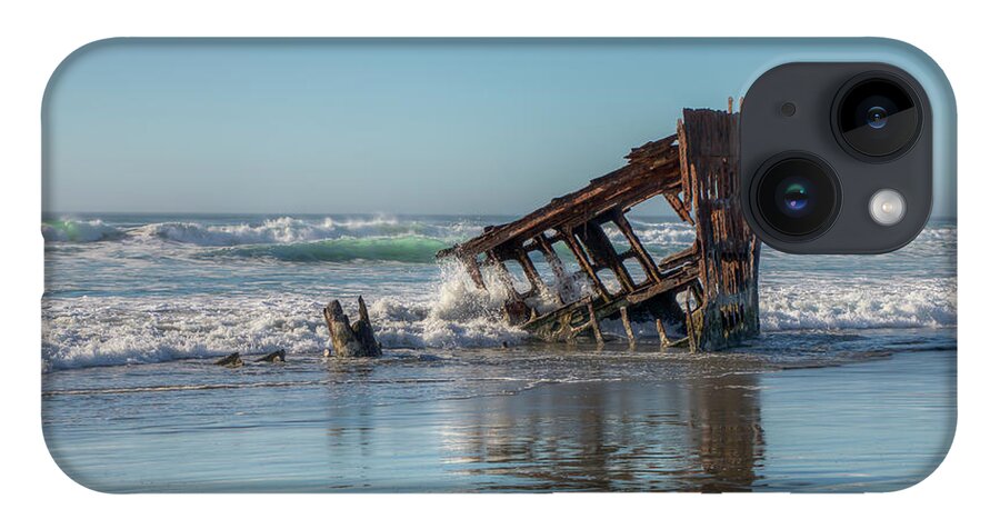 Peter Iredale iPhone 14 Case featuring the photograph Weather Beaten 0684 by Kristina Rinell