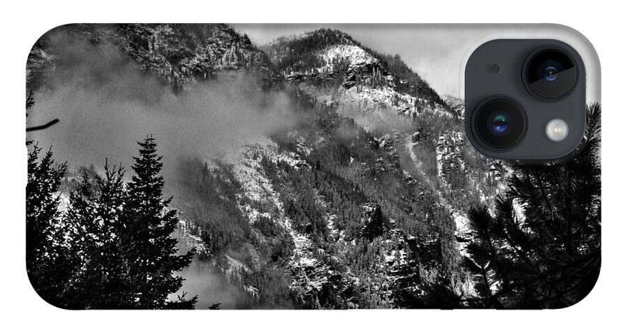 National iPhone 14 Case featuring the photograph Wenatchee National Forest Black and White 2 by Pelo Blanco Photo
