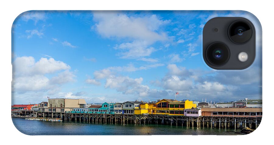 Monterey iPhone 14 Case featuring the photograph Wharf and Beach by Derek Dean