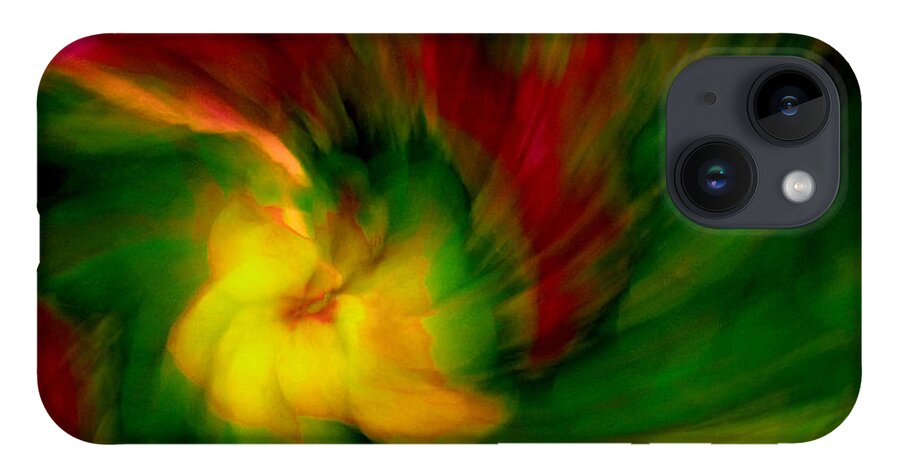 Abstract iPhone 14 Case featuring the photograph Whirlwind Passion by Neil Shapiro