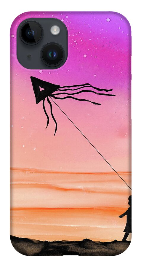 Bright iPhone Case featuring the painting Whisper in the Wind by Eli Tynan