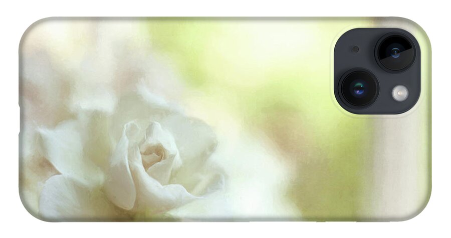 Florals iPhone 14 Case featuring the photograph White Rose by Michael James