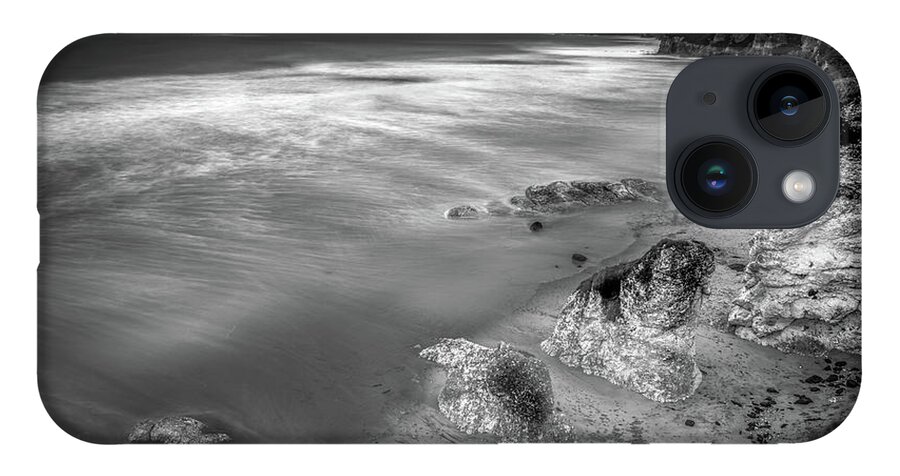 Ireland iPhone 14 Case featuring the photograph Whiterocks mono by Nigel R Bell