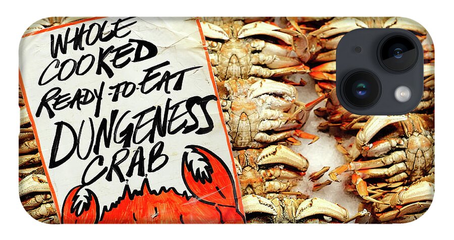 Seafood iPhone Case featuring the photograph Whole Cooked Crabs by Todd Klassy