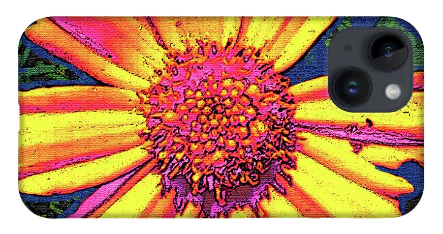 Wildflower iPhone 14 Case featuring the digital art Wild Coreopsis by Rod Whyte