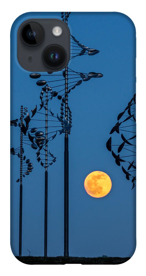 Landscape iPhone 14 Case featuring the photograph Wind Sculptures at Wilkeson Pointe by Chris Bordeleau