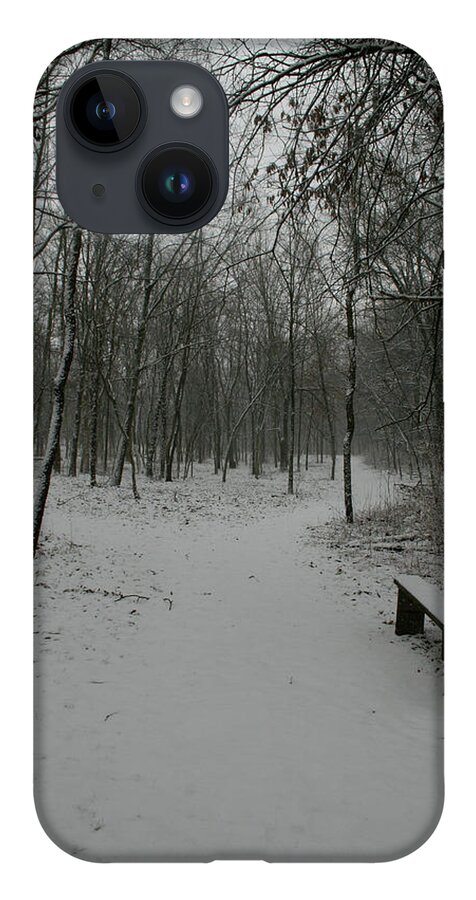 Snow iPhone 14 Case featuring the photograph Winter Y by Dylan Punke