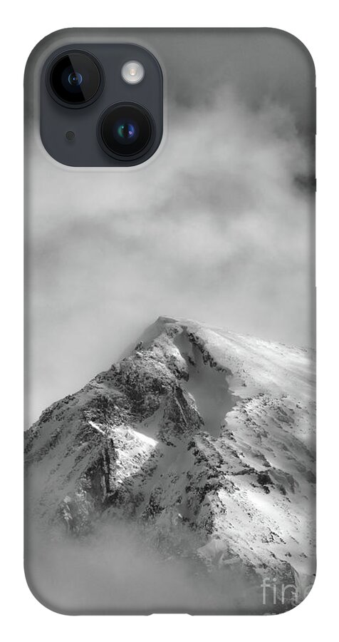 Mountains iPhone 14 Case featuring the photograph Within the Clouds by David Hillier