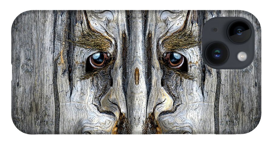 Wood iPhone 14 Case featuring the digital art Woody 203 by Rick Mosher