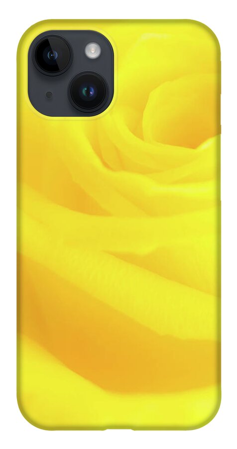 Yellow iPhone 14 Case featuring the photograph Yello Rose by Andy Myatt