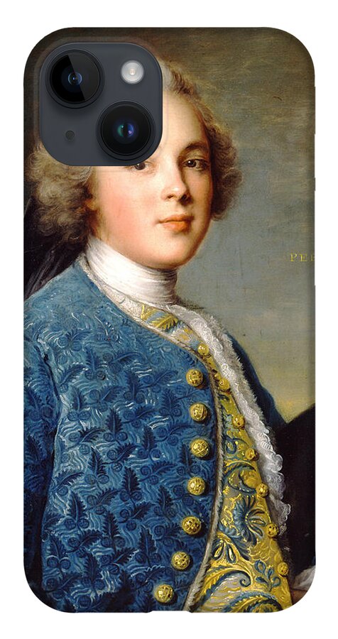 Jean-marc Nattier iPhone Case featuring the painting Young Boy Percy Wyndham by MotionAge Designs