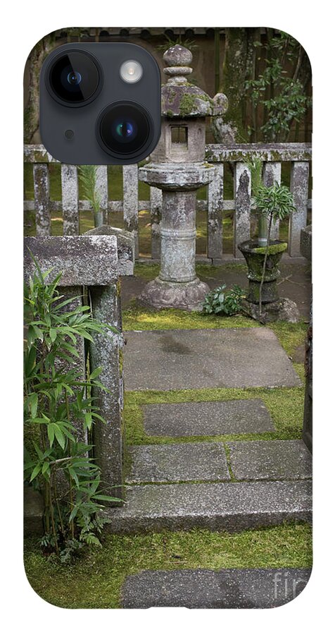 Zen iPhone Case featuring the photograph Zen Garden, Kyoto Japan 3 by Perry Rodriguez