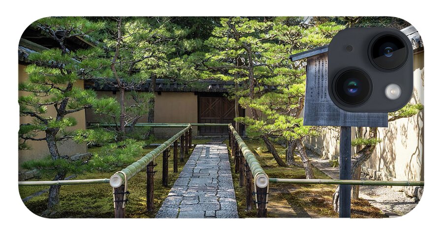 Zen iPhone Case featuring the photograph Zen Garden, Kyoto Japan by Perry Rodriguez