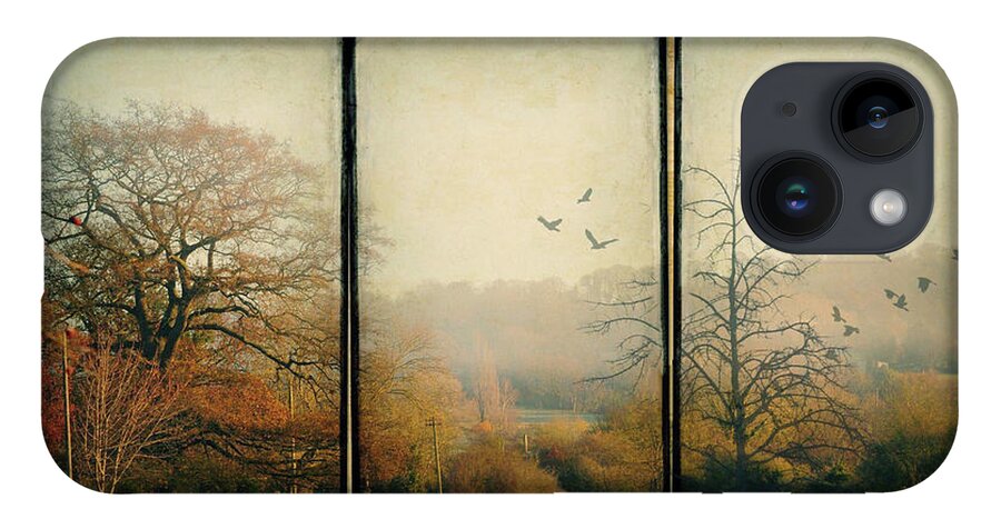 Triptych iPhone 14 Case featuring the photograph Autumn by Peggy Dietz