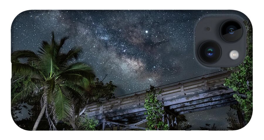 Milky iPhone 14 Case featuring the photograph Bahia Honda Milky Way #3 by David Hart