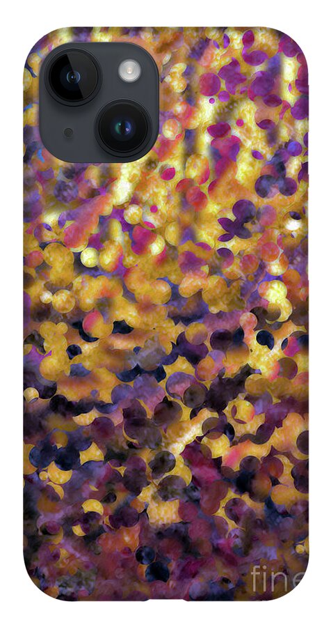 Red iPhone 14 Case featuring the painting 1 Chronicles 29 13. Thank You God by Mark Lawrence