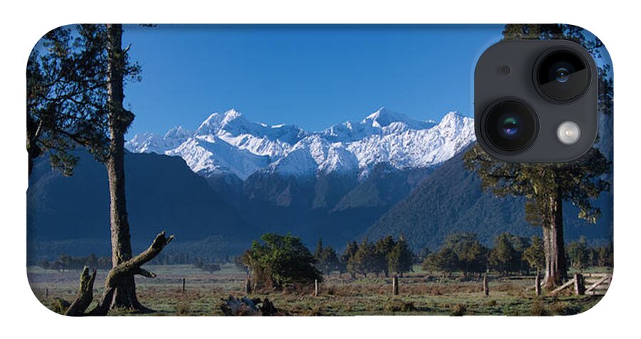 New Zealand iPhone 14 Case featuring the photograph New Zealand Alps by Steven Ralser