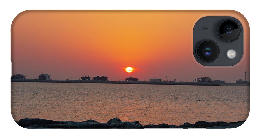 Sunset Landscape iPhone 14 Case featuring the photograph Pier Sunset #2 by Rocco Silvestri