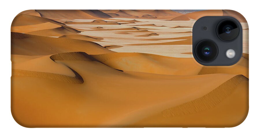 Tranquility iPhone 14 Case featuring the photograph Rub Al-khali Empty Quarter #1 by All Rights Reserved For Ahmed Al-shukaili