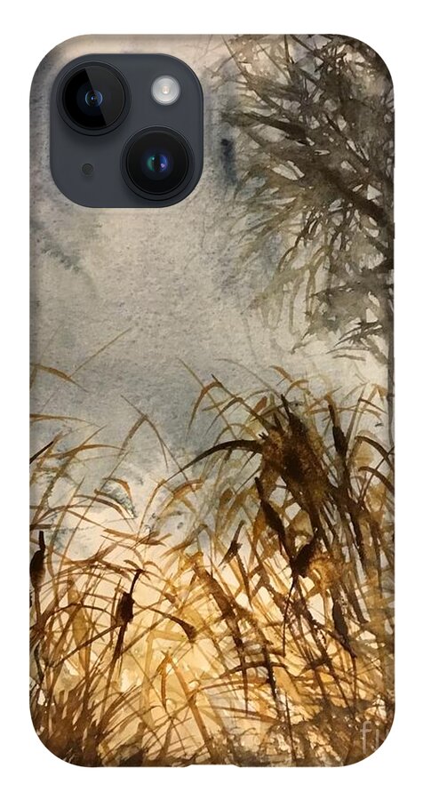 1142029 iPhone Case featuring the painting 1142019 by Han in Huang wong